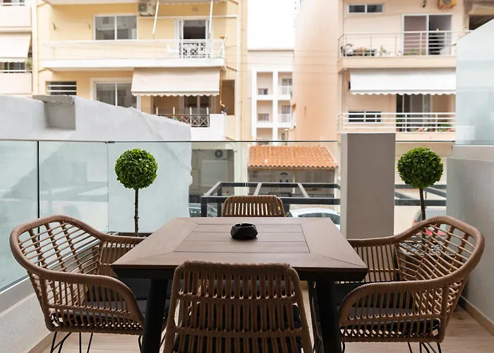 アパート Anassa Seaside Residence- 50m From Sandy *